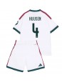 Real Madrid Dean Huijsen #4 Domácí dres pro děti 2026-27 Krátký Rukáv (+ trenýrky)
